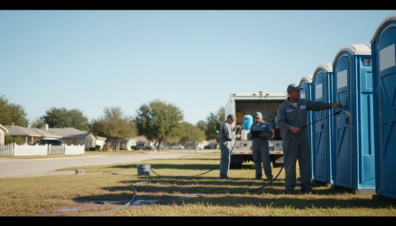 Long-Term Portable Toilet Rental in Bancroft, IA near me